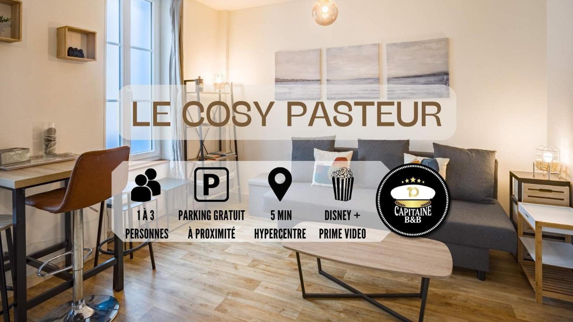 Appartamento Le Cosy Pasteur 5 Min Hypercentre Parking Public Gratuit A Proximite Troyes Esterno foto